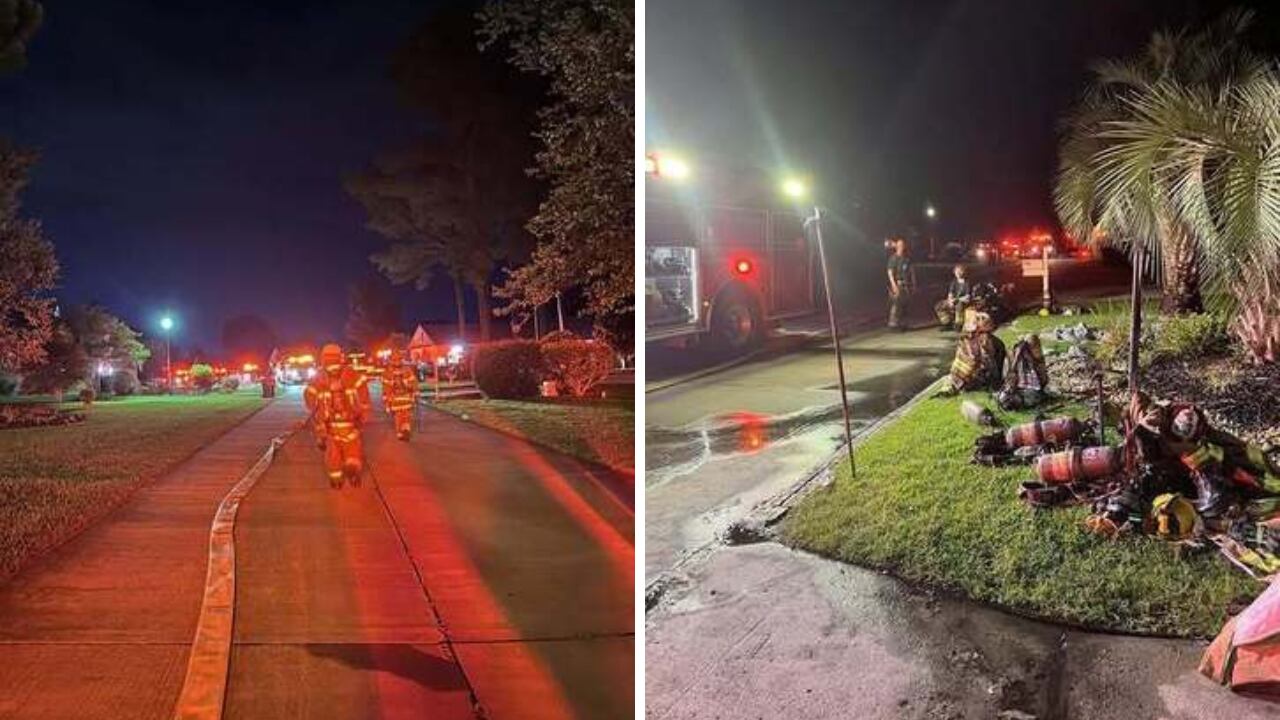 2 displaced after Horry County house fire