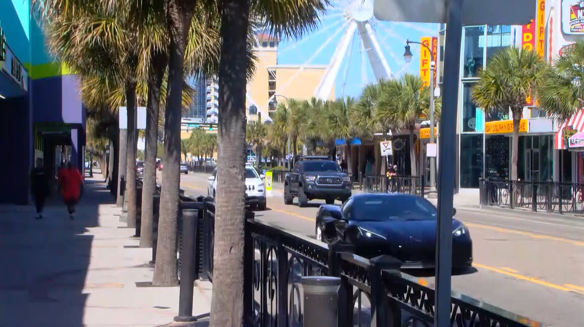 Project to brighten Downtown Myrtle Beach begins