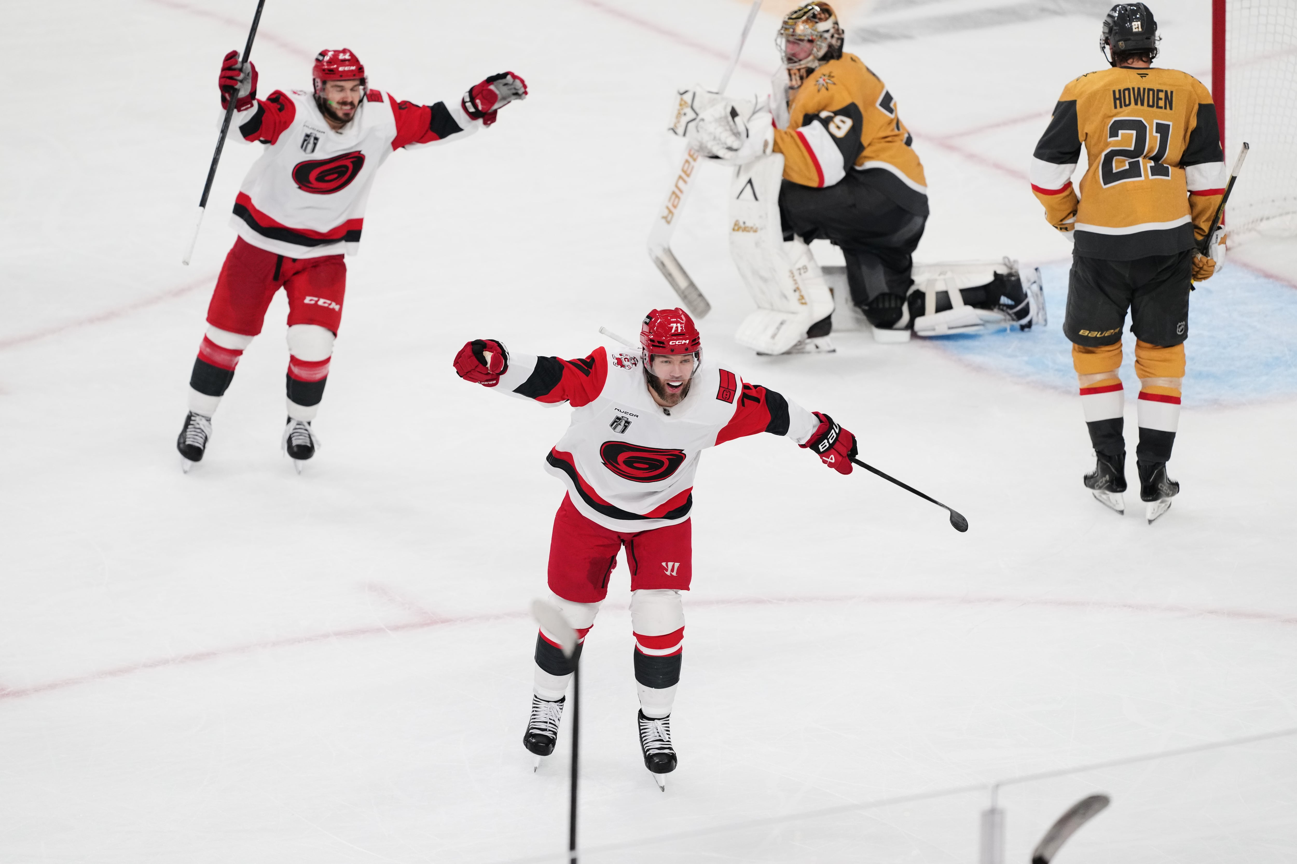 Hurricanes use stifling defense to blank Golden Knights 3-0 in Game 6 and win the Stanley Cup