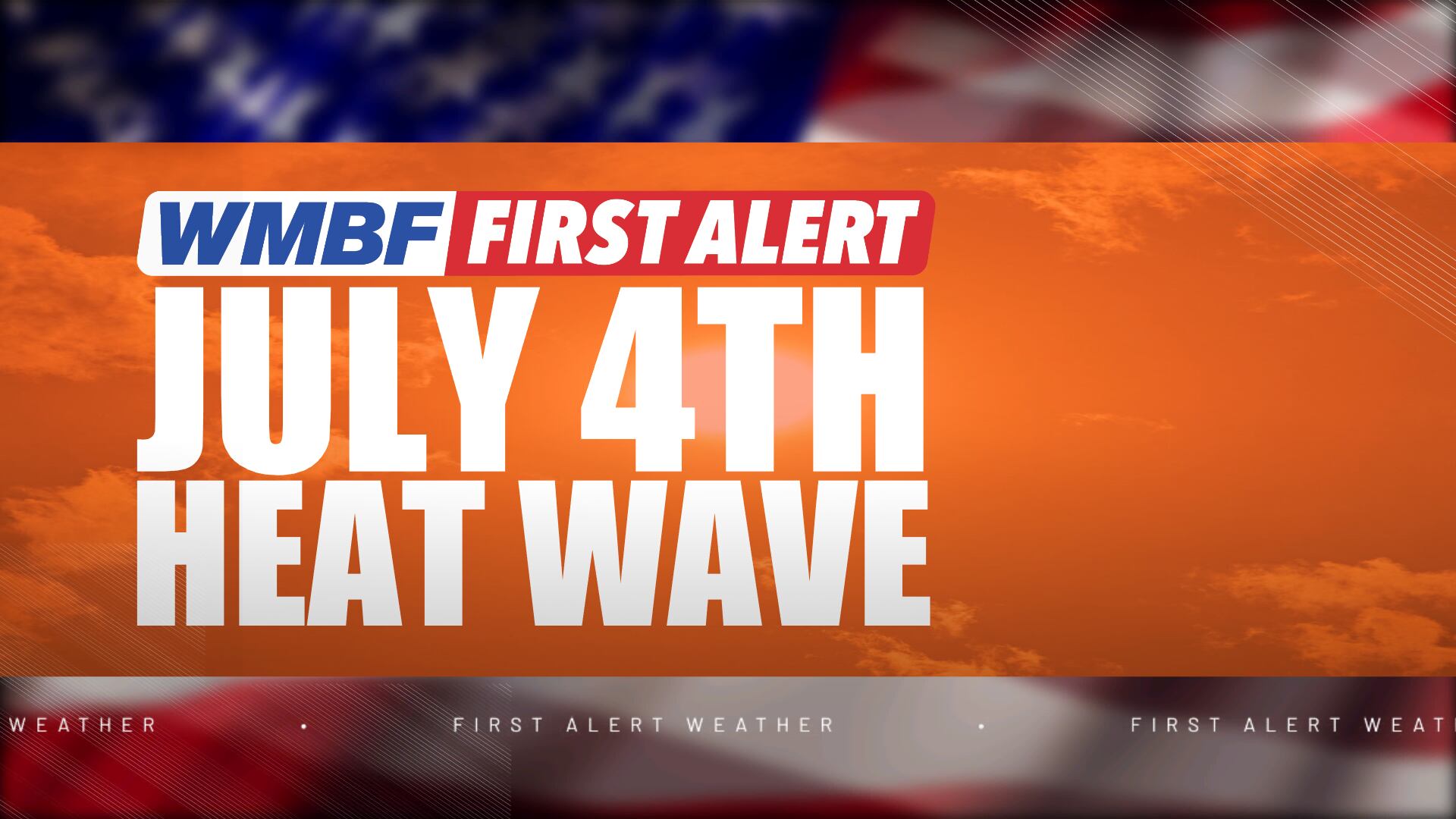 FIRST ALERT: Typical summer weather gives way to holiday heat wave