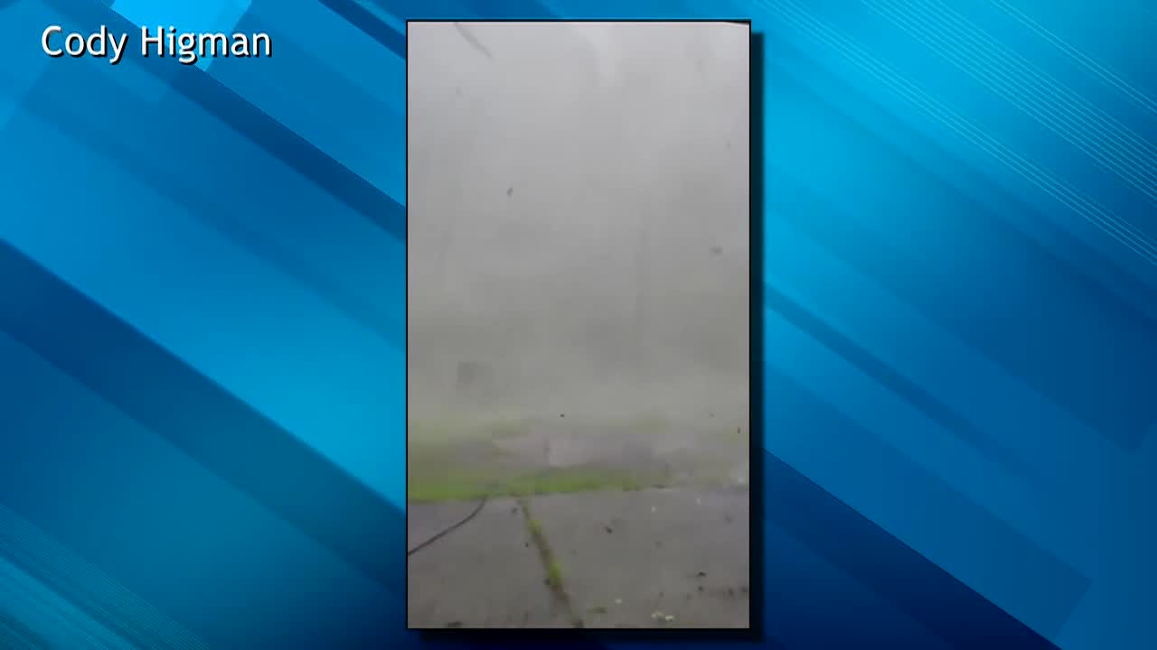 FIRST ALERT - Dramatic video shows microburst in Longs