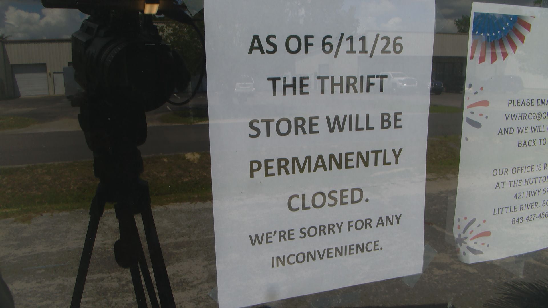Veterans thrift shop in Little River closes after grant denial