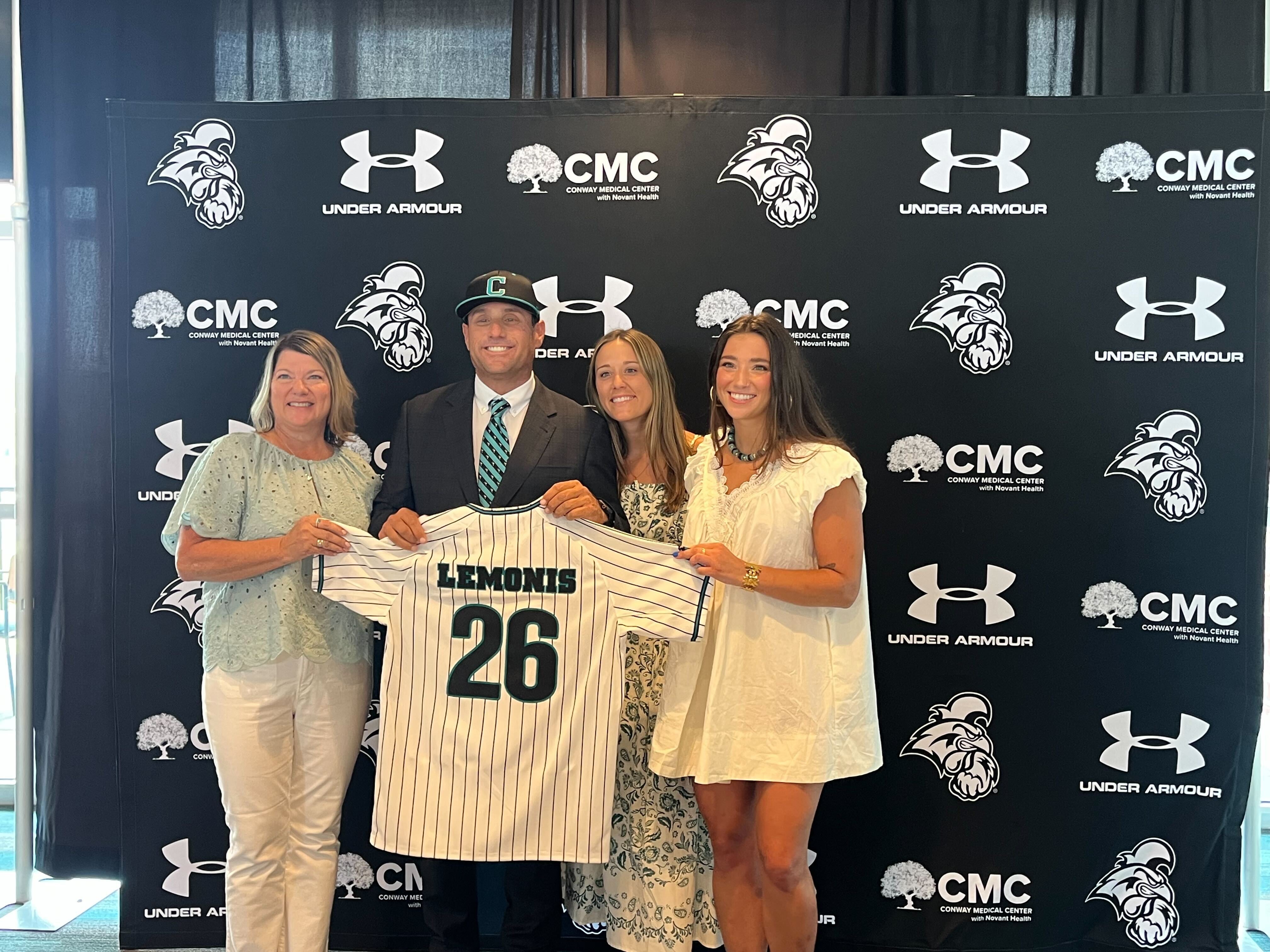 Coastal Carolina introduces Chris Lemonis as new head baseball coach