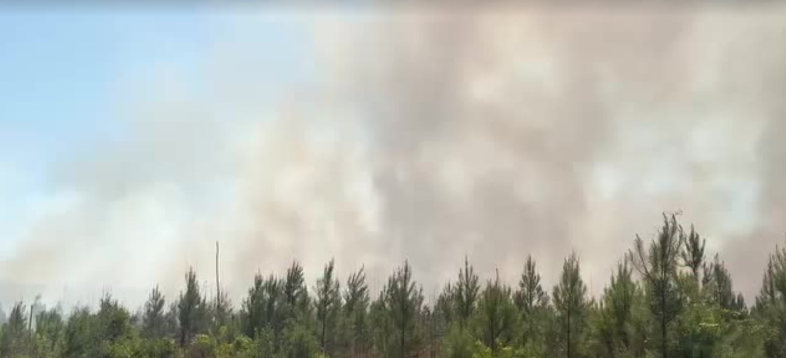 Seeing smoke? Wildfire reported near Conway
