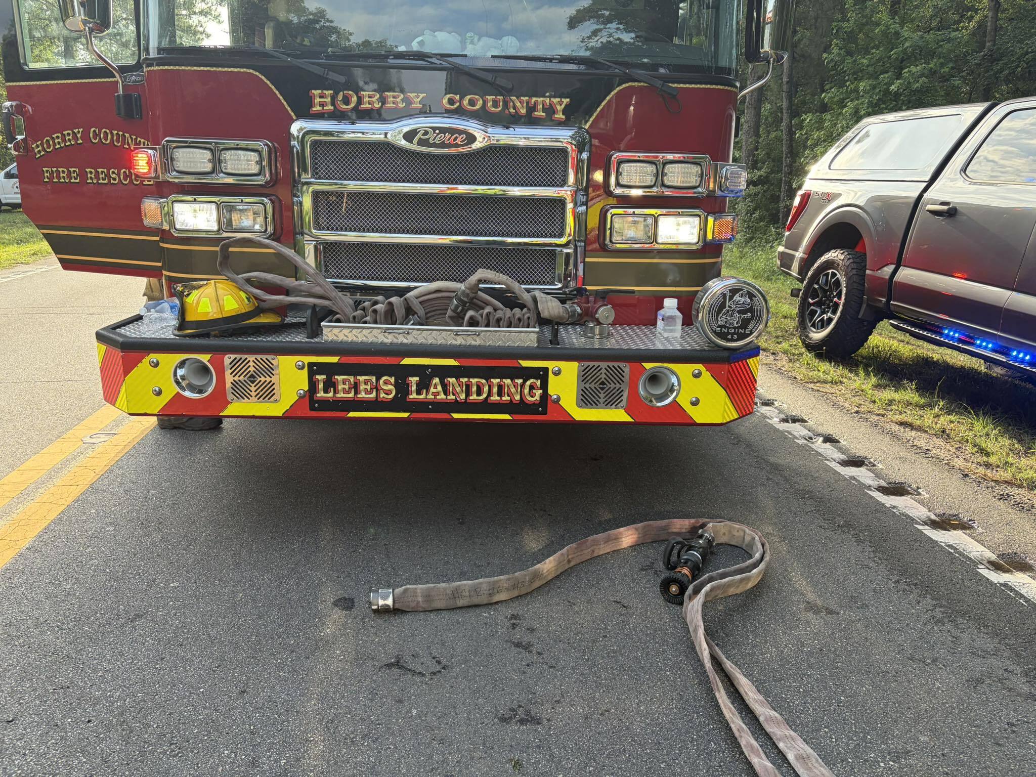 2 with critical injuries after car flips in Horry County crash on Highway 90, HCFR says