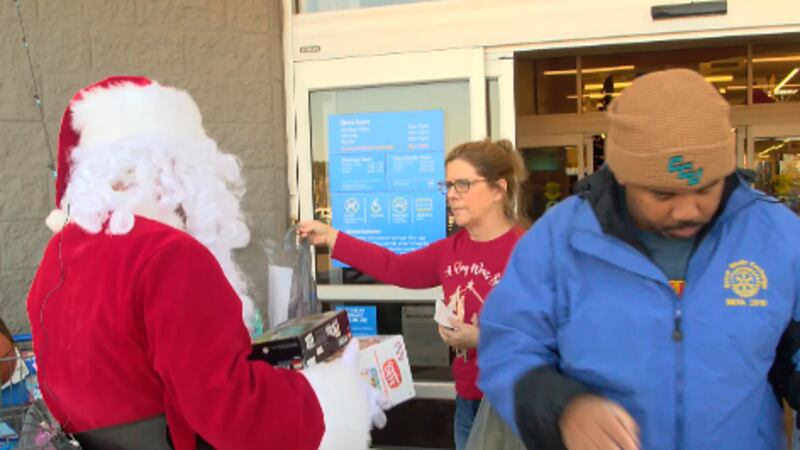 Santa’s Village Christmas Drive returned to the Surfside Beach-area Walmart on Sunday in...