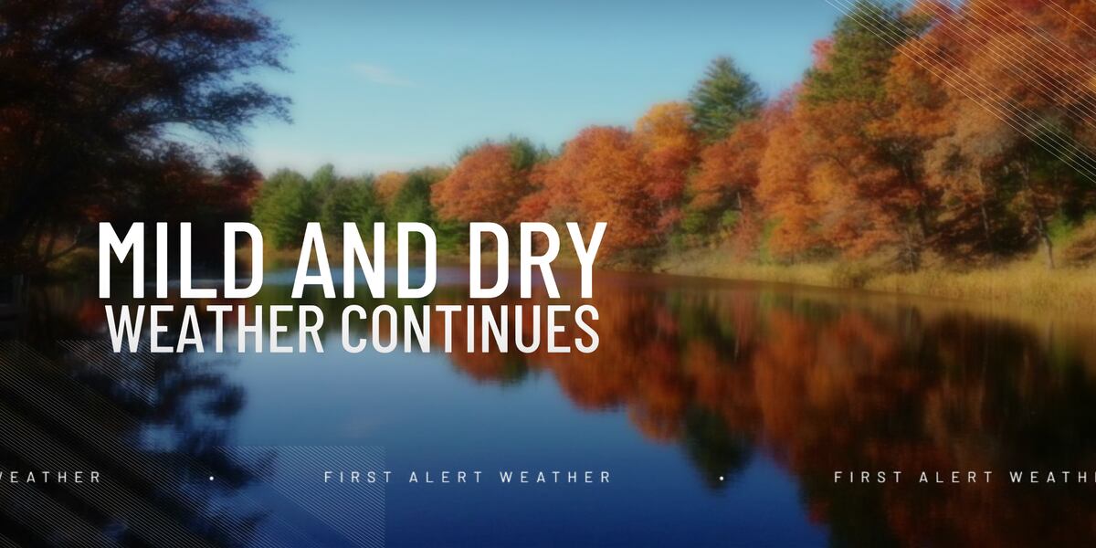 FIRST ALERT: Pleasant end to the week, eyeing a fall cold front next week