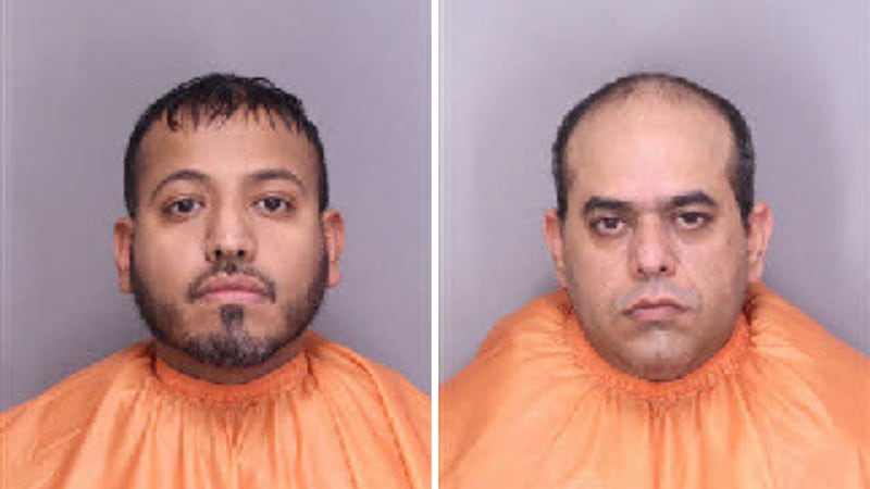 Omar Zaokari (left), Ebrahim Allahabi (right)