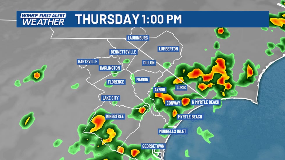 FIRST ALERT: Scattered storm chances, typical summer weekend ahead