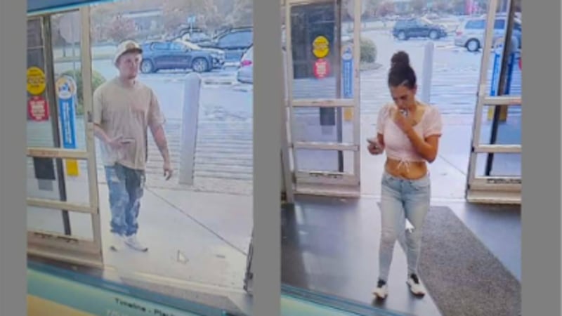 The Georgetown County police department needs your help identifying two shoplifting suspects