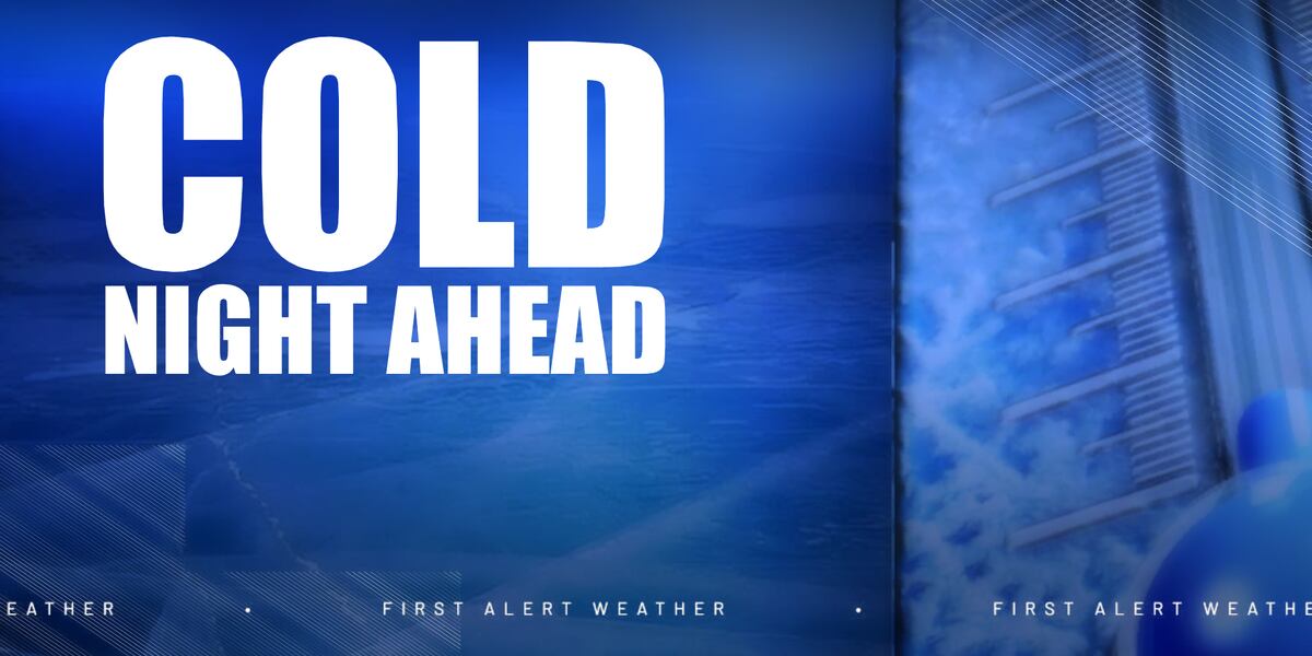FIRST ALERT: Cold night ahead, weekend rain and winter weather ...