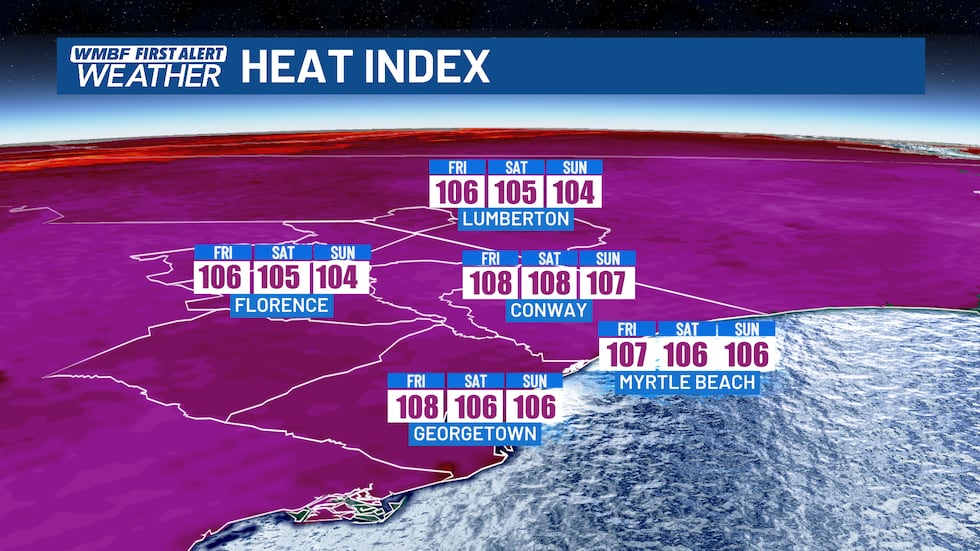 We're turning hot and humid through the weekend with widespread 90s back in the forecast. The...
