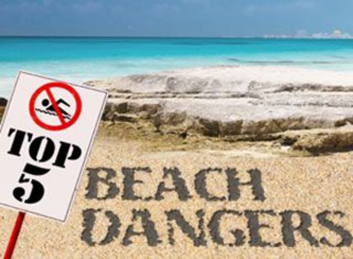 Top 5 Beach Dangers: Sun, sand, and surf pose risks