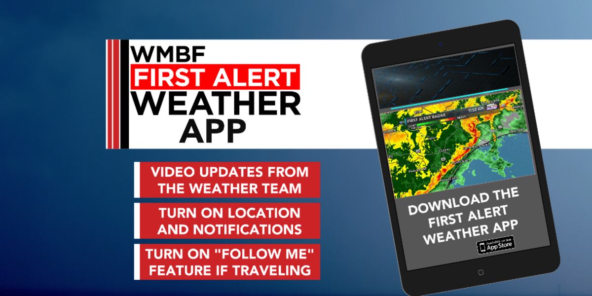 Download the free First Alert Weather App