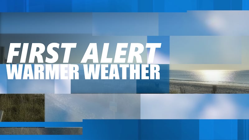 Warmer weather returns for the end of the week and into the upcoming weekend.