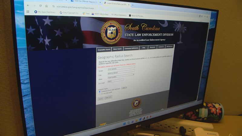 Registered offender worked as volunteer maintenance worker at facility housing elementary...