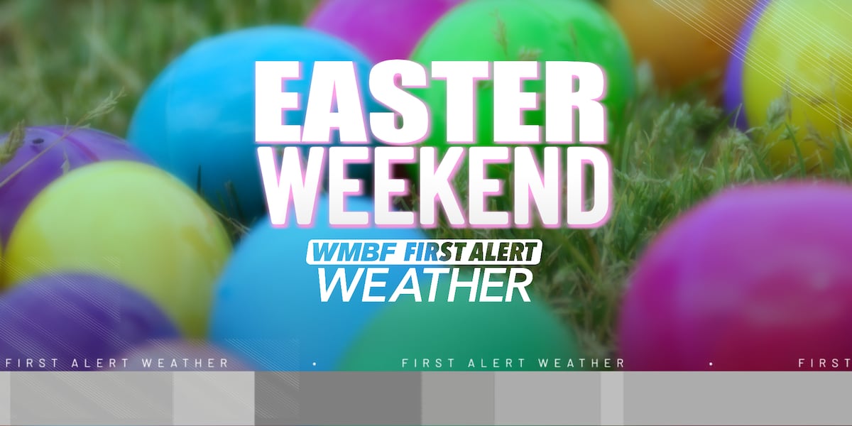 Easter Chance FIRST ALERT: Warm Easter, watching for our next rain chance