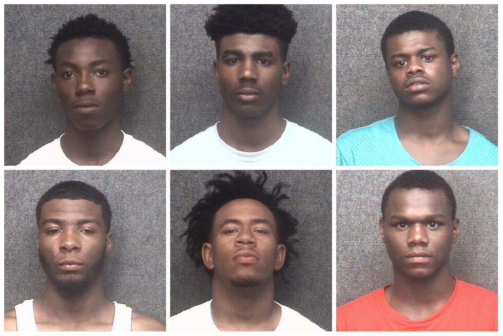 Sequion Johnson (TL), Darriante Tymaine Marriscell Parker (TM), Sincere Joshiano Johnson (TR)....
