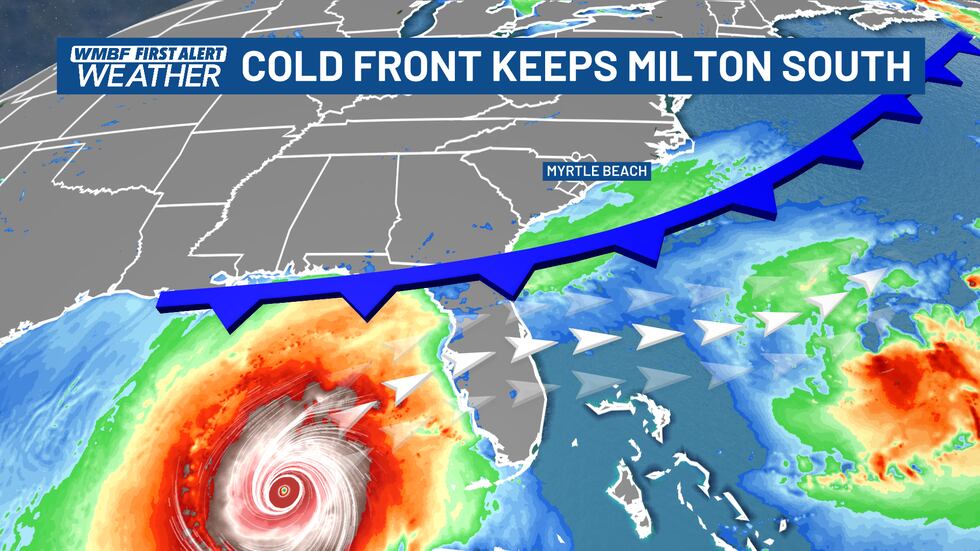 Cold Front Rolling In FIRST ALERT: Cold front finally blows through the area