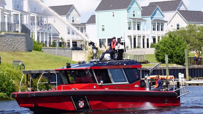 Horry County Fire Rescue increasing fireboat usage for summer season