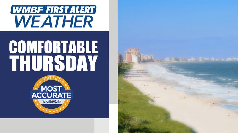 Enjoy the comfortable weather while we have it!