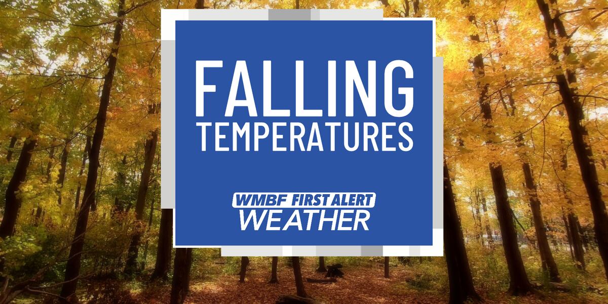 FIRST ALERT: Fall cold front brings falling temperatures