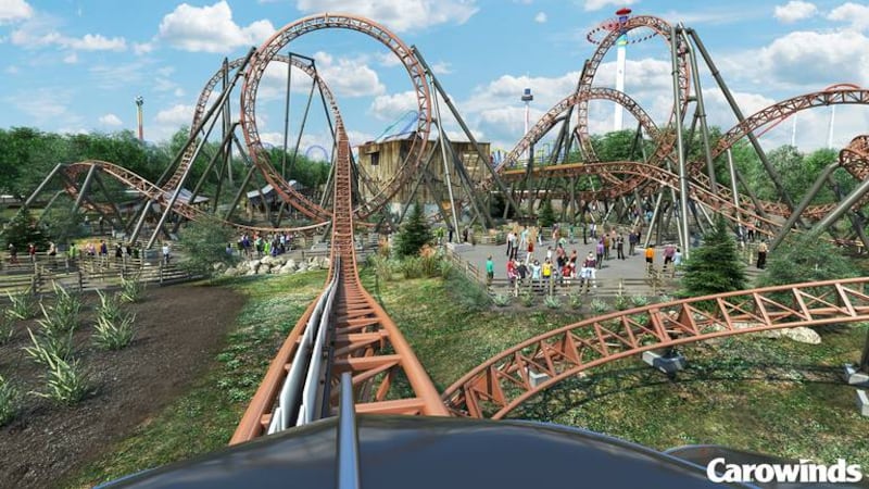 Carowinds has announced plans for a new section of the theme park, including its “double...