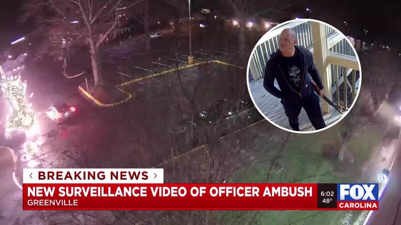 SLED releases video of fiery ambush against Greenville officer