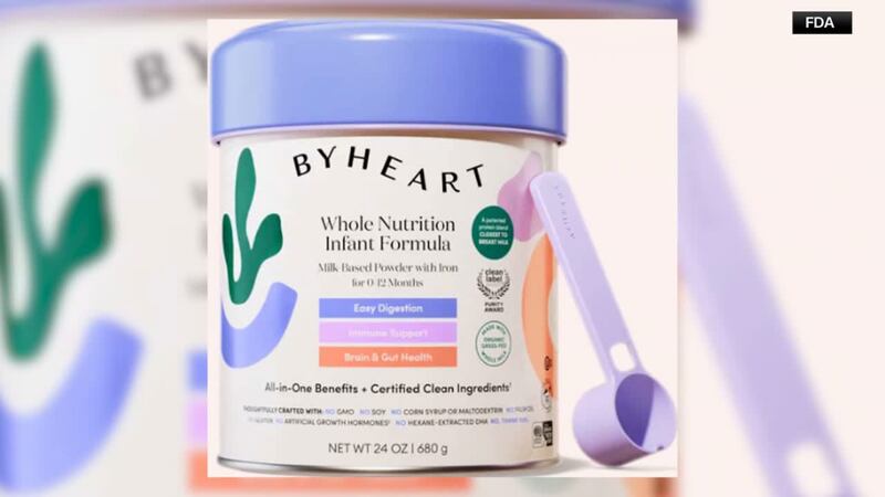 ByHeart brand is voluntarily pulling two batches of its Whole Nutrition Infant Formula.