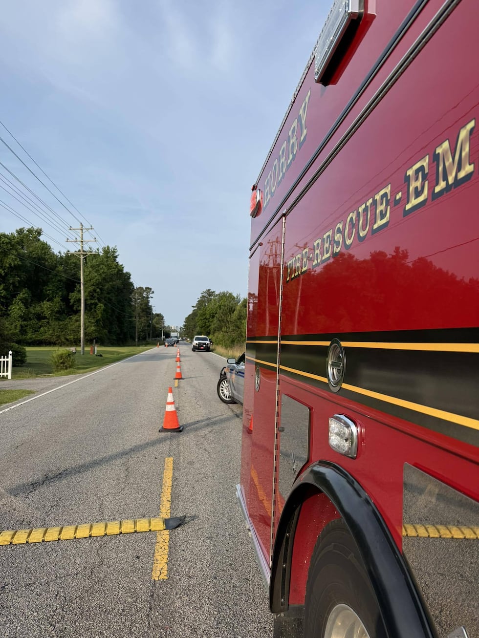 2 hurt after vehicle flips in Little River crash, HCFR says