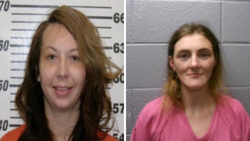 Laura Cox (left), Allison Davis (right)