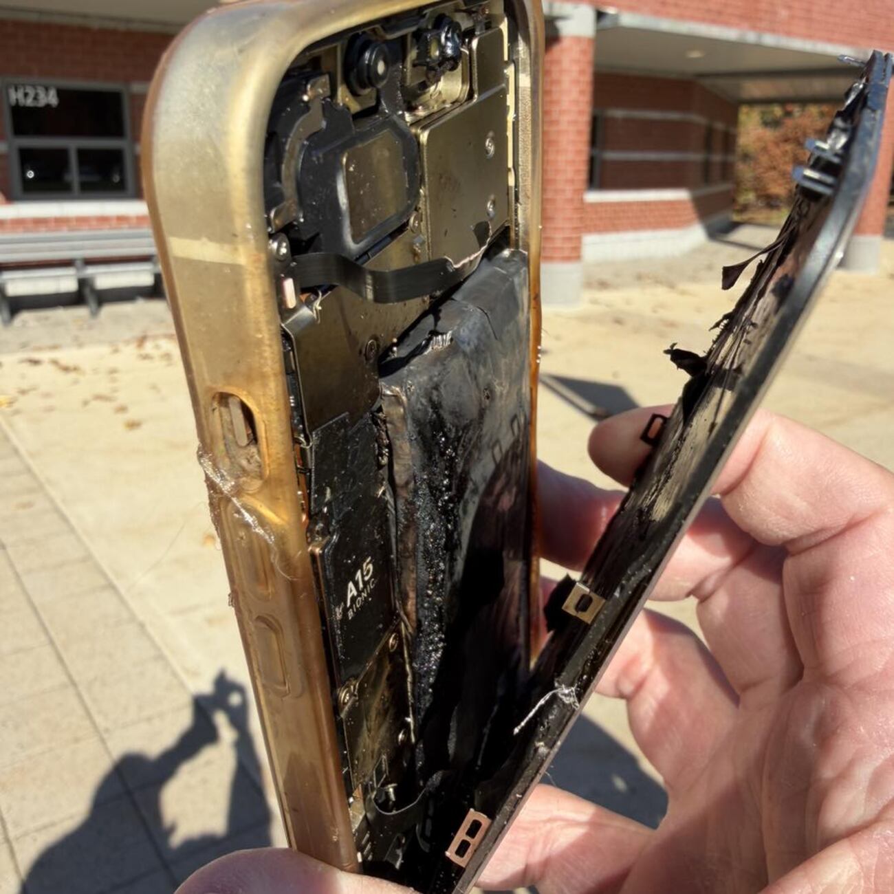 Student’s phone caught fire at school after it was dropped, officials say