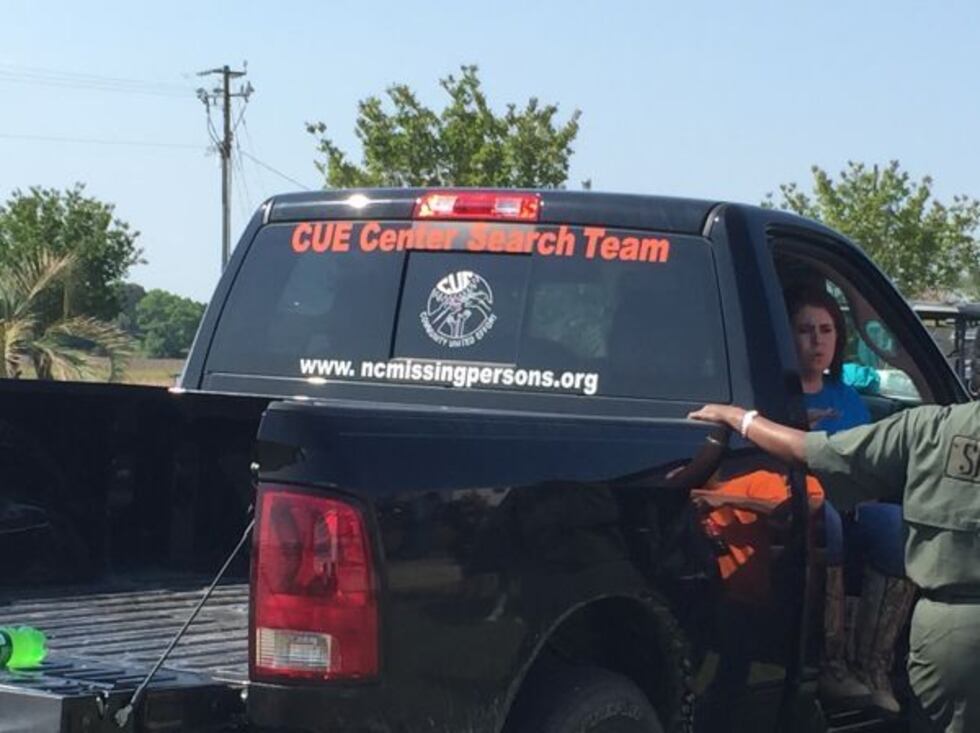 Representatives from the CUE Center for Missing Persons are also in attendance. (Source: Ken...