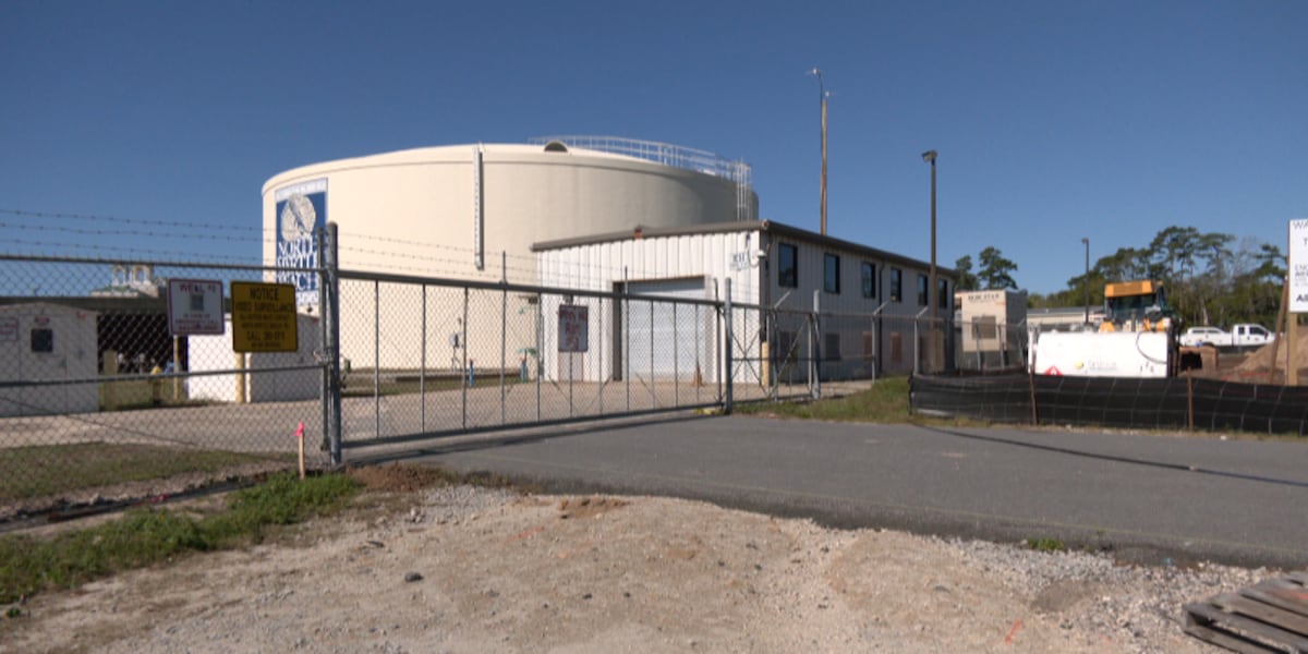 North Myrtle Beach begins construction on new water storage tank