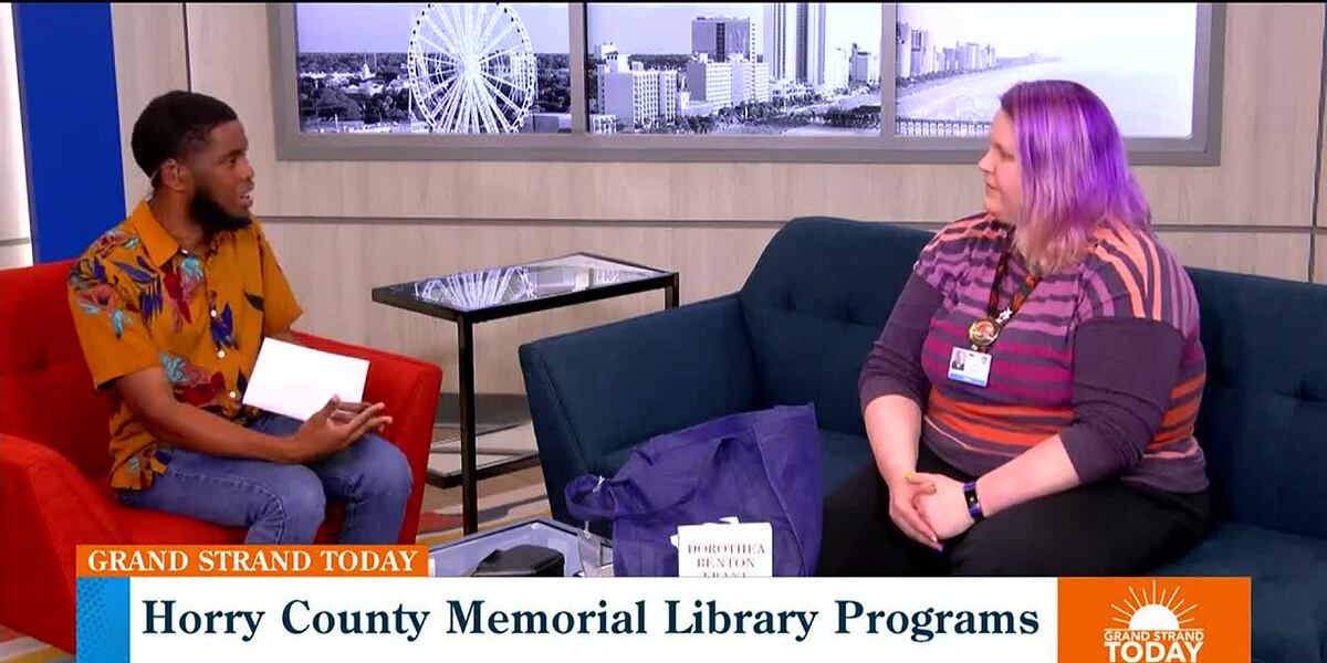 Horry County Memorial Library has programs for kids and adults