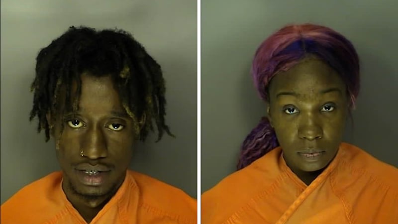 Malcom Thwaites (left), Shaquanna Thwaites (right)