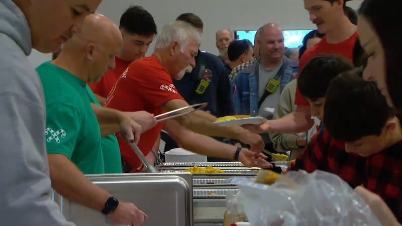MBFD pancake breakfast with Santa raises money to buy holiday gifts for children.