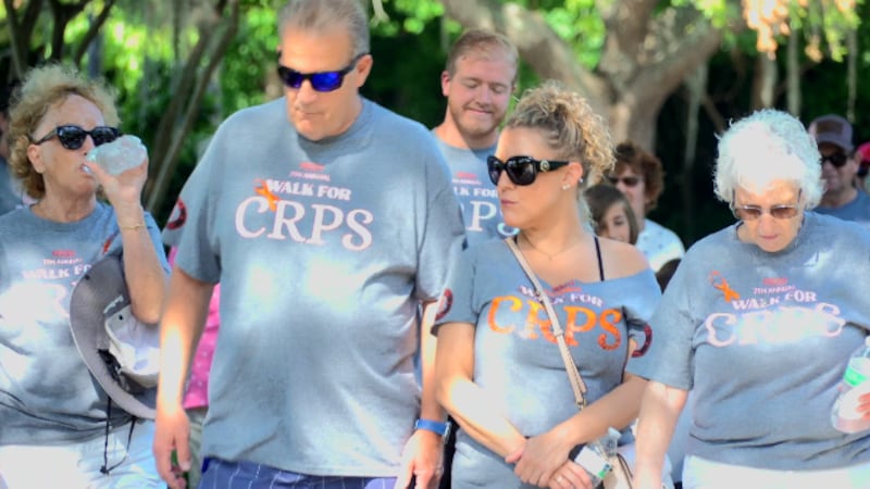 More than a dozen people gathered at the Conway Riverwalk Saturday morning to raise awareness...