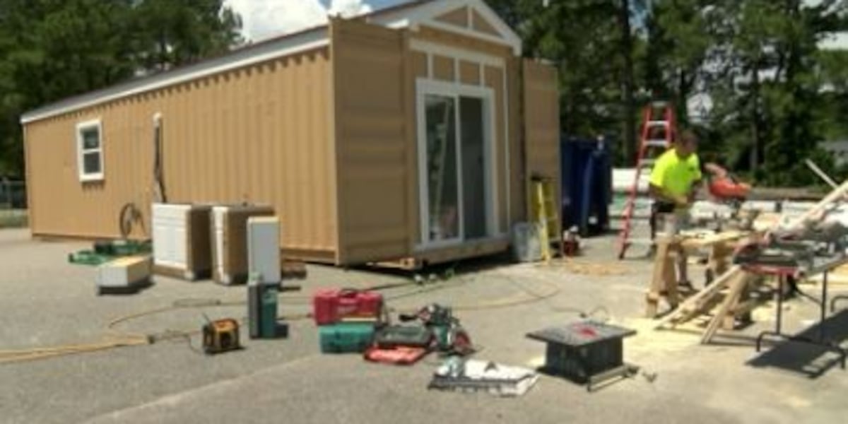 Non-profit converting shipping containers into homes for homeless veterans