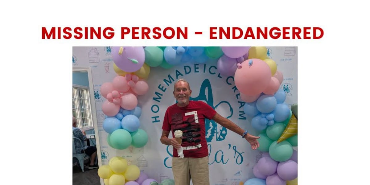 Police searching for missing, endangered man in Horry County