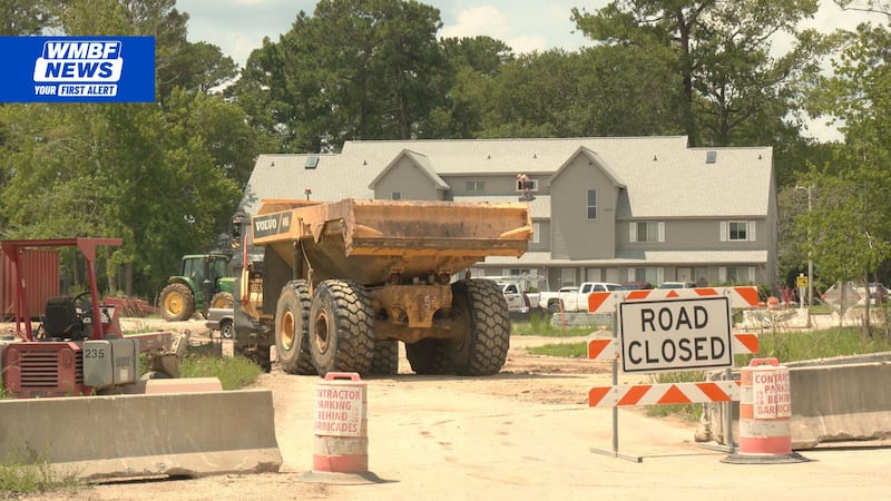 On Thursday, Island Green residents say main roads are blocked from construction, and they are...