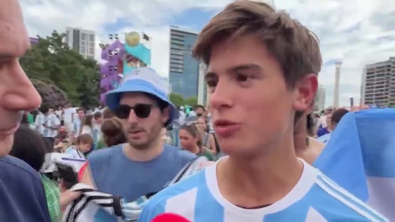 Defending champion Argentina rallied to beat England 2-1 and reach the World Cup final. (CNN,...